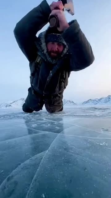 The Frozen Lake Rescue