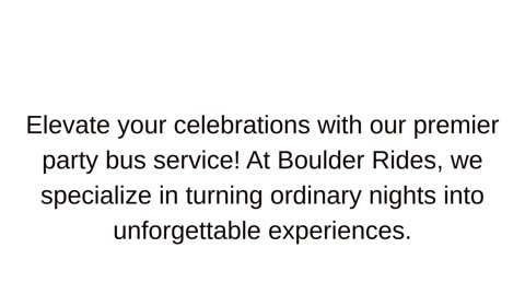 Car service Boulder CO