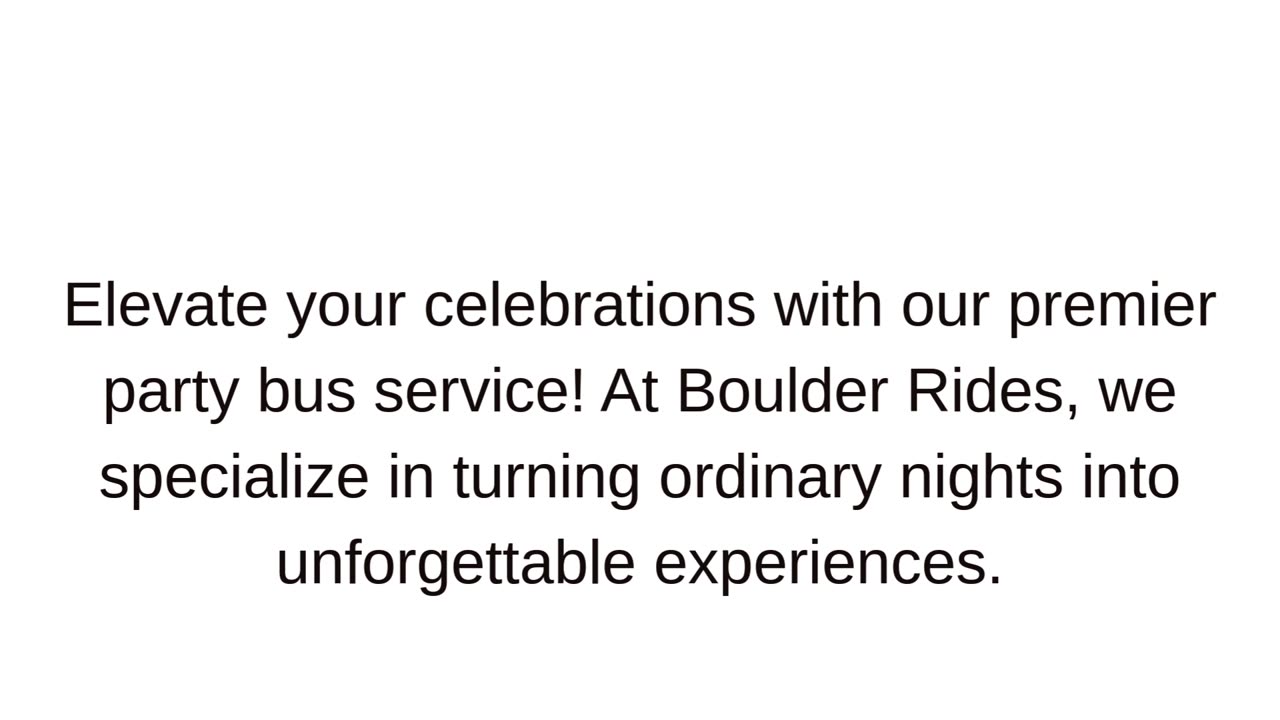 Car service Boulder CO