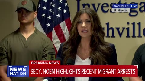 Sec Kristi Noem SLAMS Nashville Mayor for his attack on ICE