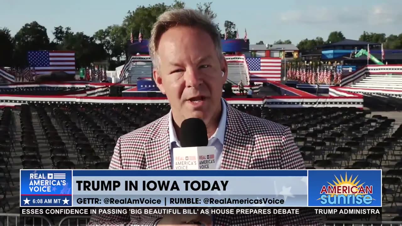 AMERICA 250: PRESIDENT TRUMP HEADS TO IOWA