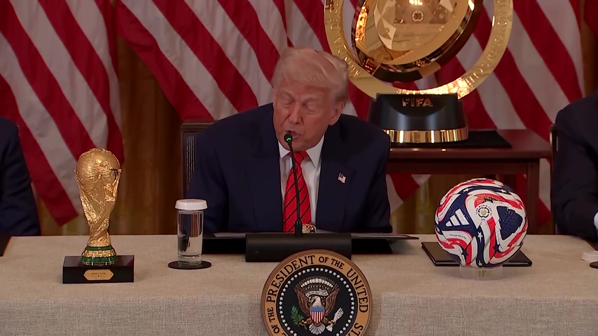 Trump promises seamless experience for 2026 World Cup visitors