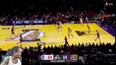 Flight reacts to Los Angeles Clippers at Los Angeles Lakers game highlights