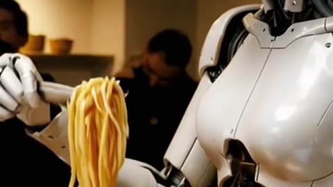 Ai robot cooking #robot #humanoidrobot #robotics #robotgirl #futuretech