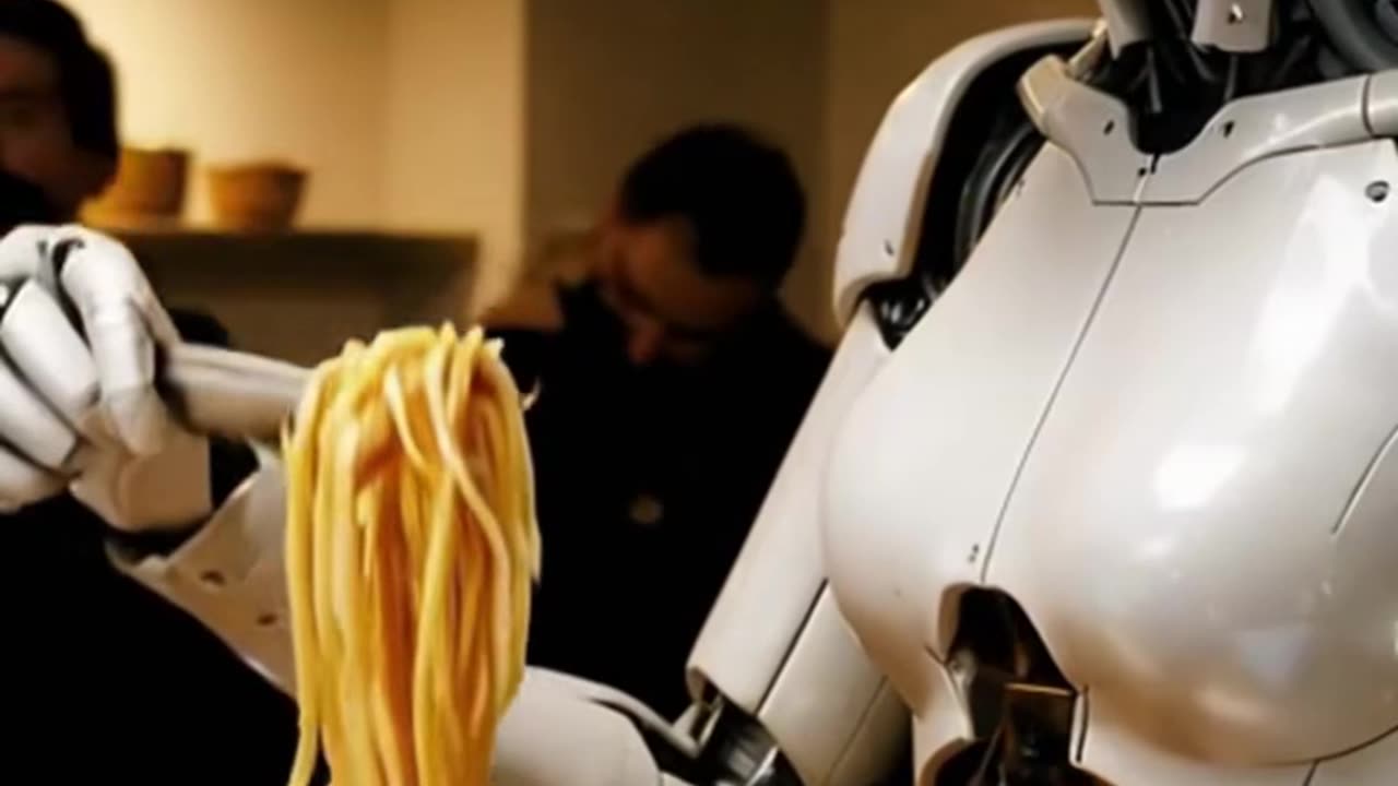 Ai robot cooking #robot #humanoidrobot #robotics #robotgirl #futuretech