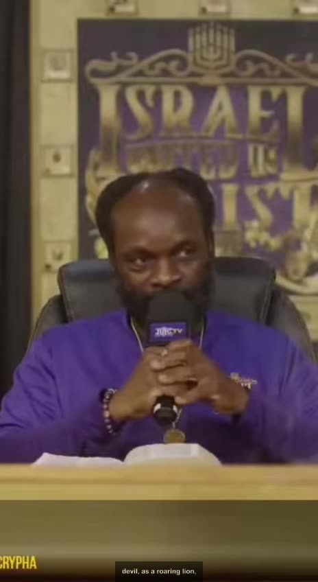 It’s the devils job to attack us‼️👹