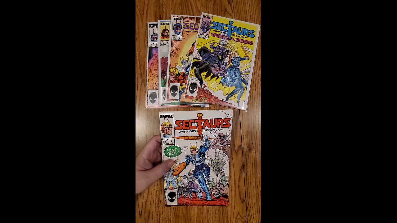 Sectaurs 1-5 Marvel Comics #QuickFlip Comic Book Review #comichaul