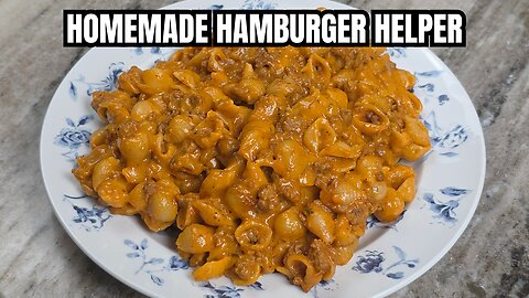 Homemade Hamburger Helper w/ Italian Shells