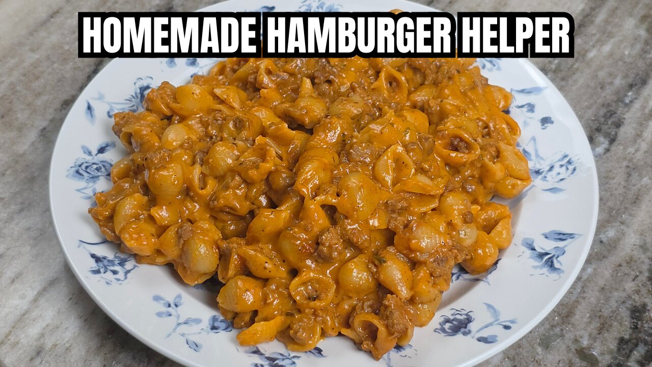 Homemade Hamburger Helper w/ Italian Shells