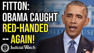 FITTON: Obama Caught Red-Handed -- Again!