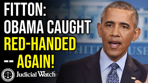 FITTON: Obama Caught Red-Handed -- Again!