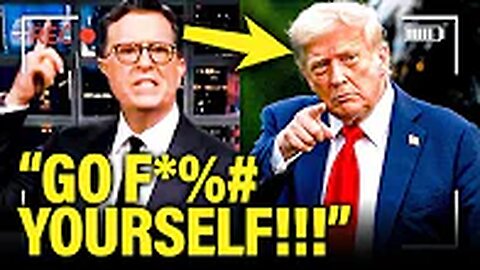 Colbert HITS BACK at Trump after BOMBSHELL DROPS