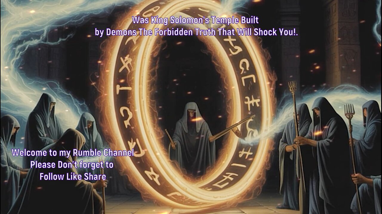 Was King Solomon’s Temple Built by Demons The Forbidden Truth That Will Shock You!.