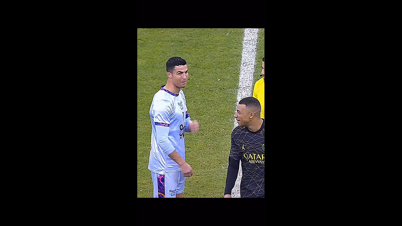 Ronaldo showing level!!