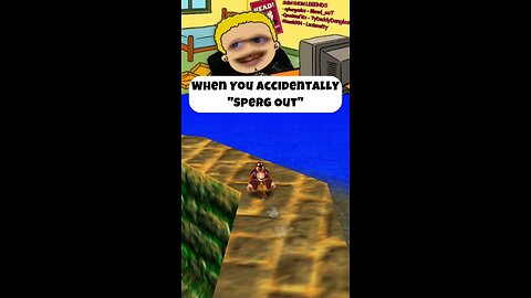 When you accidentally crash out in the weirdest way....