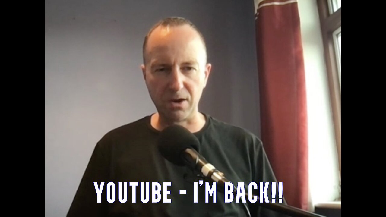 YOUTUBE - I'M BACK!