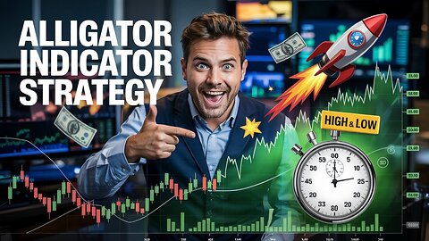 Alligator Indicator Strategy | High & Low Stocks with Williams Alligator Strategy | Share Market