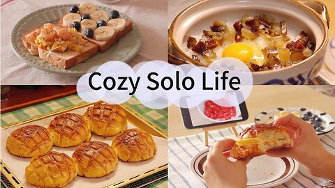 Cozy Solo Life: Hotpot Night, Pineapple Buns & ASMR Unboxing