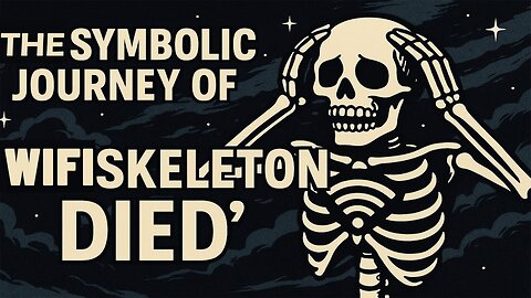 📺 The Symbolic Journey of 'Wifiskeleton Died' | Meaning & Hidden Message Explained | NEWSDRIFT