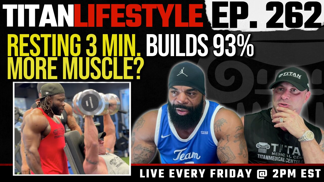Fitness Q&A, Sugars Feed Cancer? Resting 3 Min. Between Sets Builds More Muscle | Titan Lifestyle