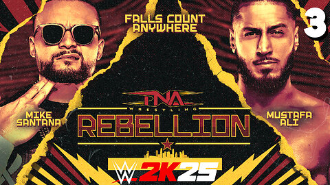 WWE 2K24 TNA Rebellion April 27th 2025 - Match 3: Brutal Match!