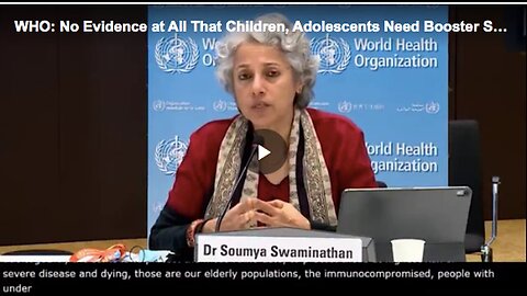 "No Evidence that Children, Teenagers Require COVID-19 Boosters, says WHO Chief"