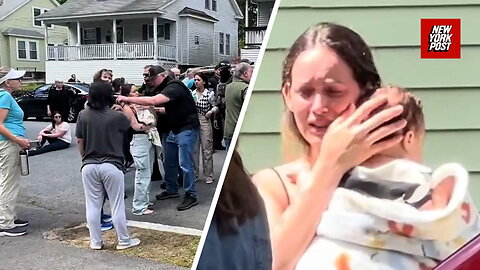Chaos in Massachusetts city after crowd clashes with ICE agents during arrest