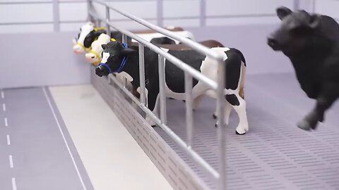 How I made this Tinka Dairy Farm Miniature Diorama DIY | Miniature Cows | Cow Lovers Farm
