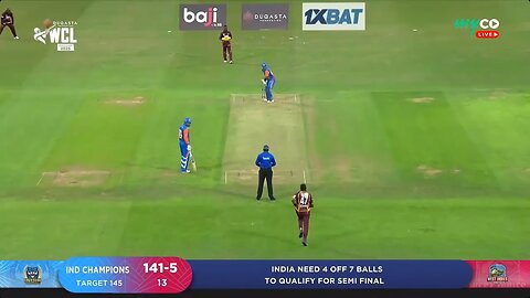 Indian champion won the game against West Indies and qualify for the Semi final oof WCL 2025