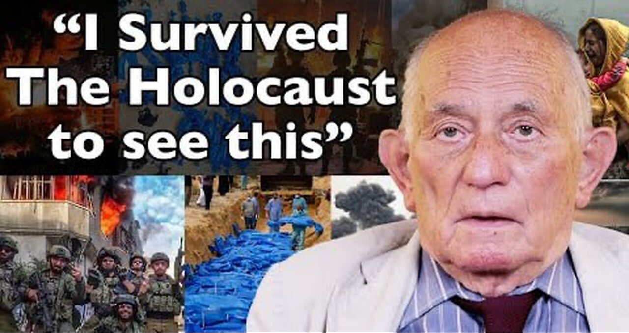 Holocaust Survivor’s Take on the Israel-Palestine ‘Conflict’