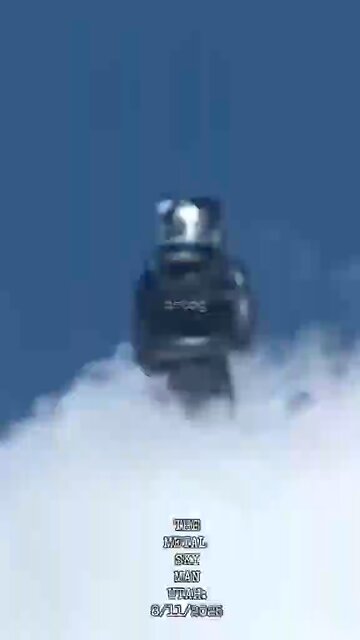 The "Metal Sky Man" (Utah, 8/11/25)--Stabilized