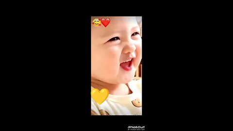 cute baby smile