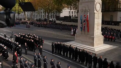 JUST IN: PM Keir Starmer and UK Leaders Attend Remembrance Sunday 2025 | AQ1Z