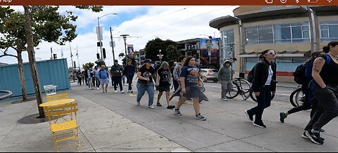 Preaching at Fisherman's Wharf San Francisco: Exalting Jesus, Preaching the Blood and Warning About Jesus' Soon Return!
