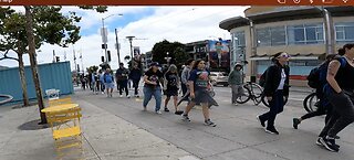 Preaching at Fisherman's Wharf San Francisco: Exalting Jesus, Preaching the Blood and Warning About Jesus' Soon Return!