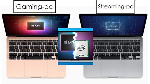 [M1]💻Mac Air (2020) ↔ Intel [i7] MacBook Pro (2018) DUAL PC SREAMING SETUP 💥CAPTURE CARD TESTING