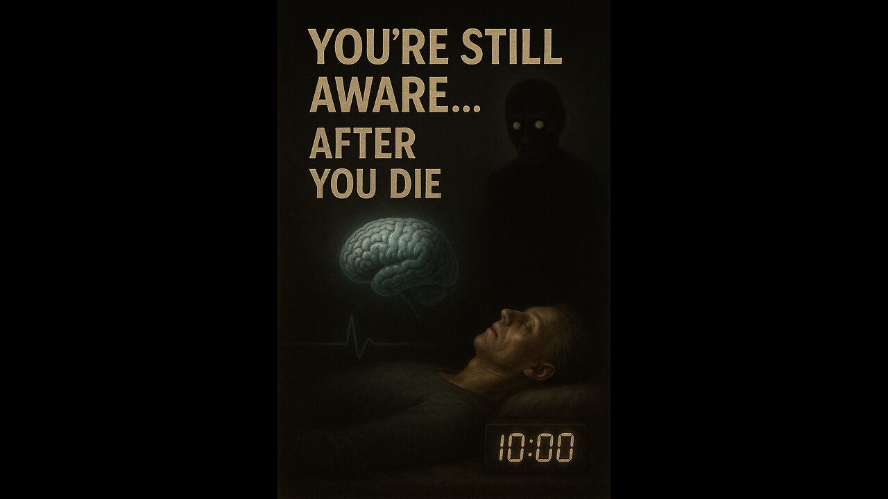 “Your brain doesn’t die when your heart stops. It might realize you’re dead.” Let that sink in...