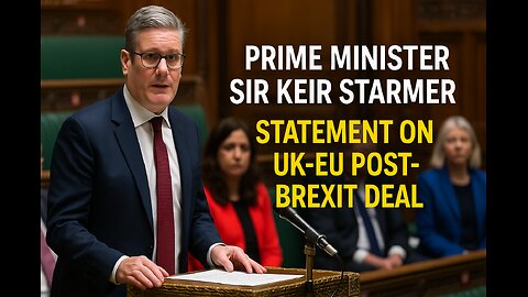 PM makes statement on UK-EU post-Brexit deal
