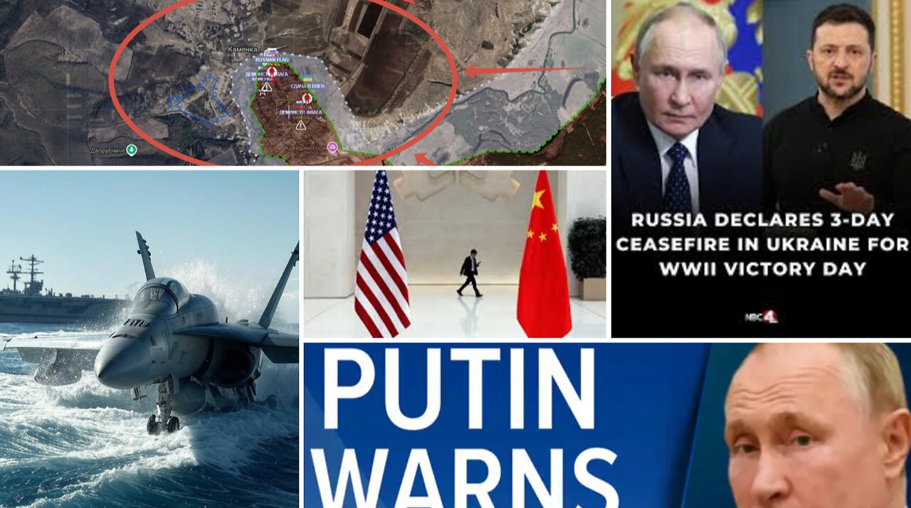 72-hour Victory Day Ceasefire. NATO strike on Russia is being prepared. Canada. India - Pakistan..