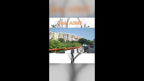 🛵 Cruise the Stunning Roads of South Delhi: A Journey of Beauty & Charm! #SouthDelhiVibes #Road