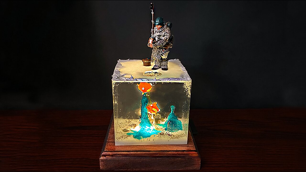 I Froze Fortnite Floppers in a Diorama (The Fisherman Has No Idea)