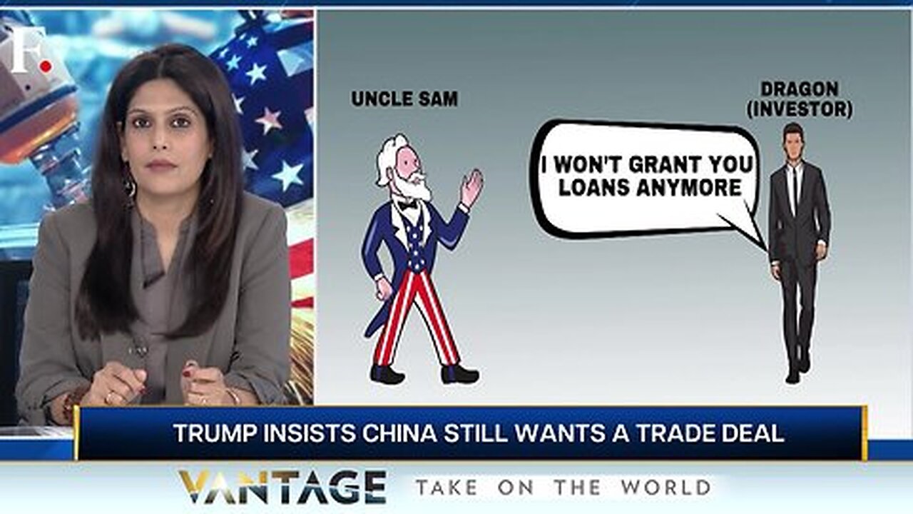 Trade War Deepens_ China Hits Back as Trump Raises Tariffs to 145% _ Vantage with Palki Sharma _N18G