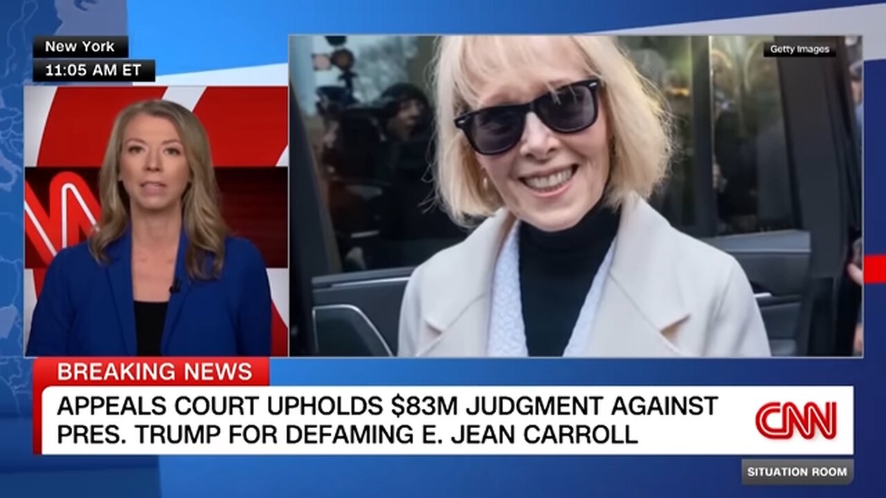 Appeals court upholds $83 million verdict against Trump for defaming E. Jean Carroll