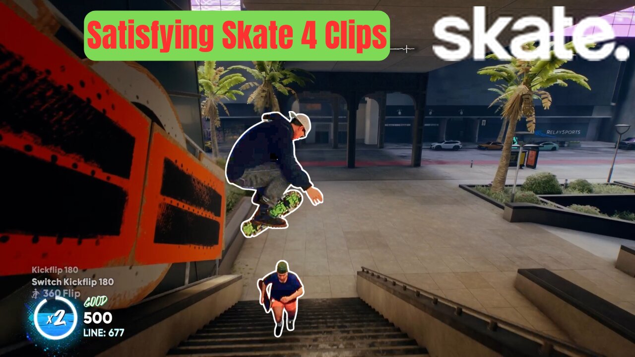 EA Skate. | Satisfying Skate 4 Clips | San Vansterdam | 4K