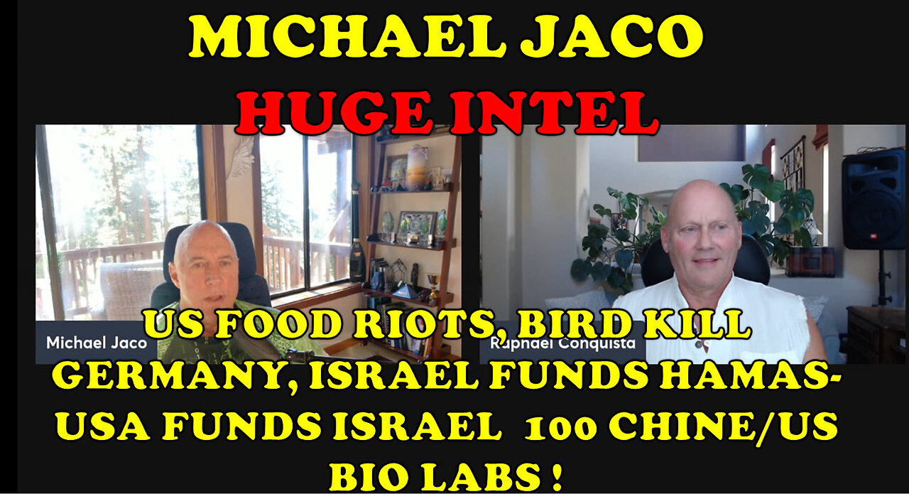 US Food Riots? Germany Kills 500K Birds, Israel Funds Hamas/US Funds Israel, 100 U.S/China Bio Labs