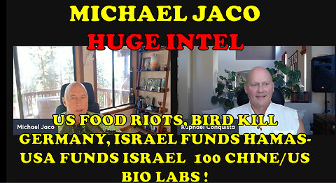 US Food Riots? Germany Kills 500K Birds, Israel Funds Hamas/US Funds Israel, 100 U.S/China Bio Labs