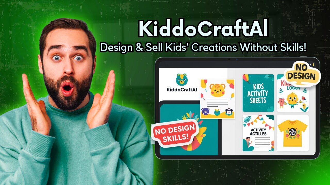 KiddoCraftAI: Design and Sell Kids’ Creations Online