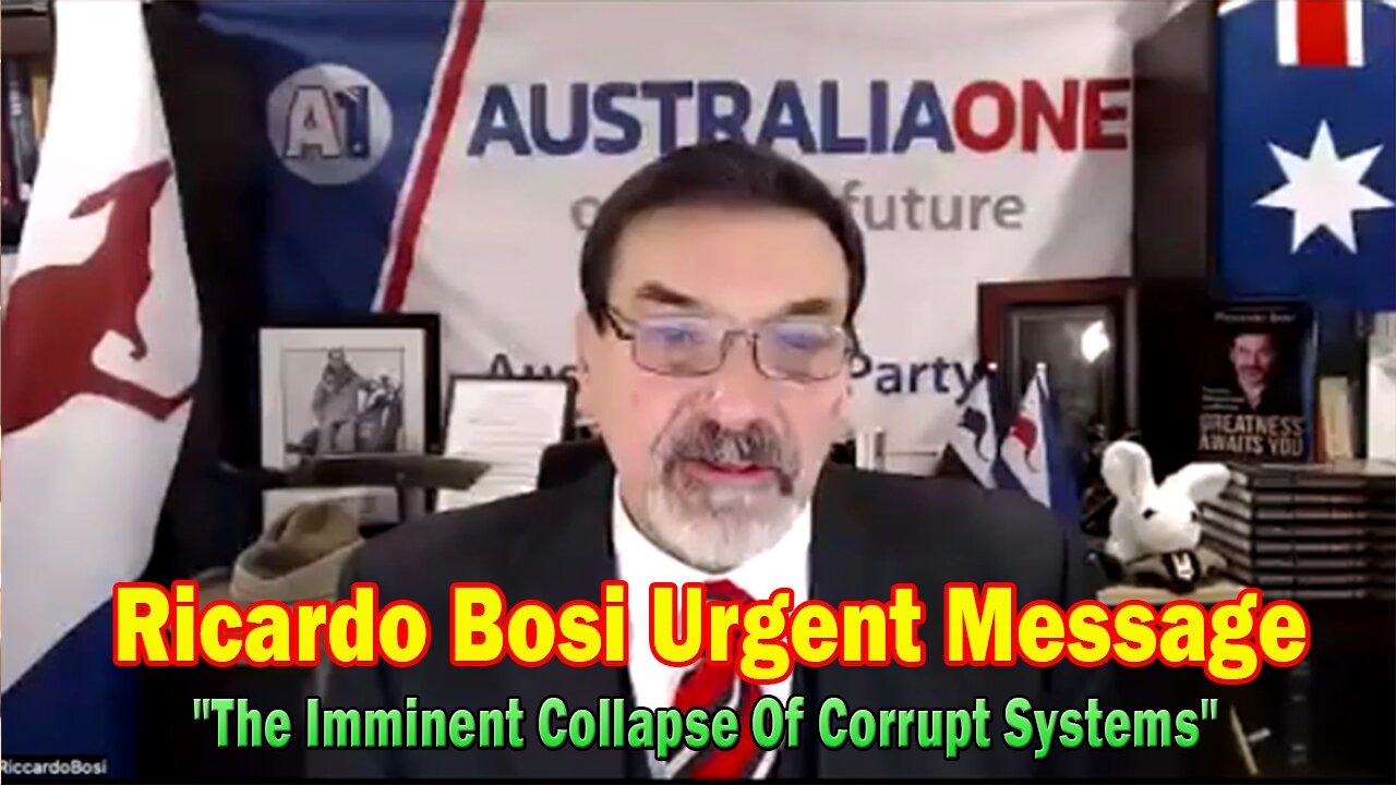 Ricardo Bosi & John Michael Chambers Urgent Message Aug 6: The Imminent Collapse Of Corrupt Systems