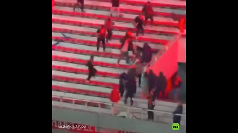 Batalla campal durante un partido en Argentina
