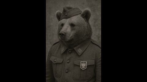 The Bear Who fought as a soldier in ww2